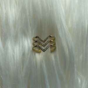 Gold Adjustable Ring